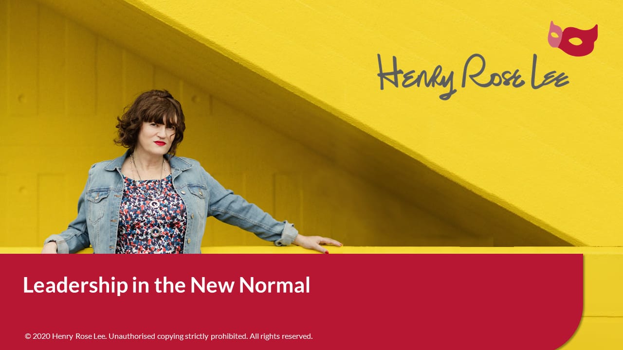 Leadership in the New Normal – Part 1